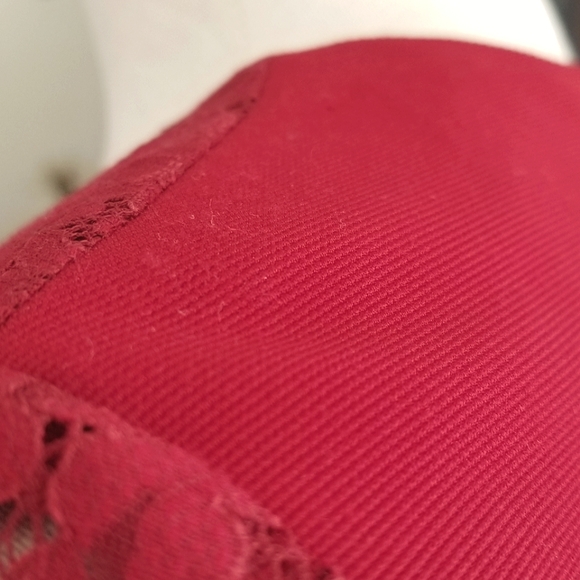 Alex Marie Red Dress Lace & Pockets❣️ - Picture 6 of 7